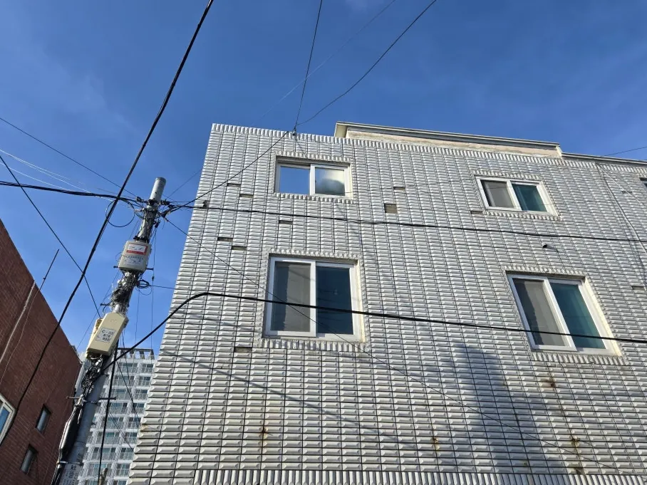 부산 건물 외벽 타일 보수·투명 방수