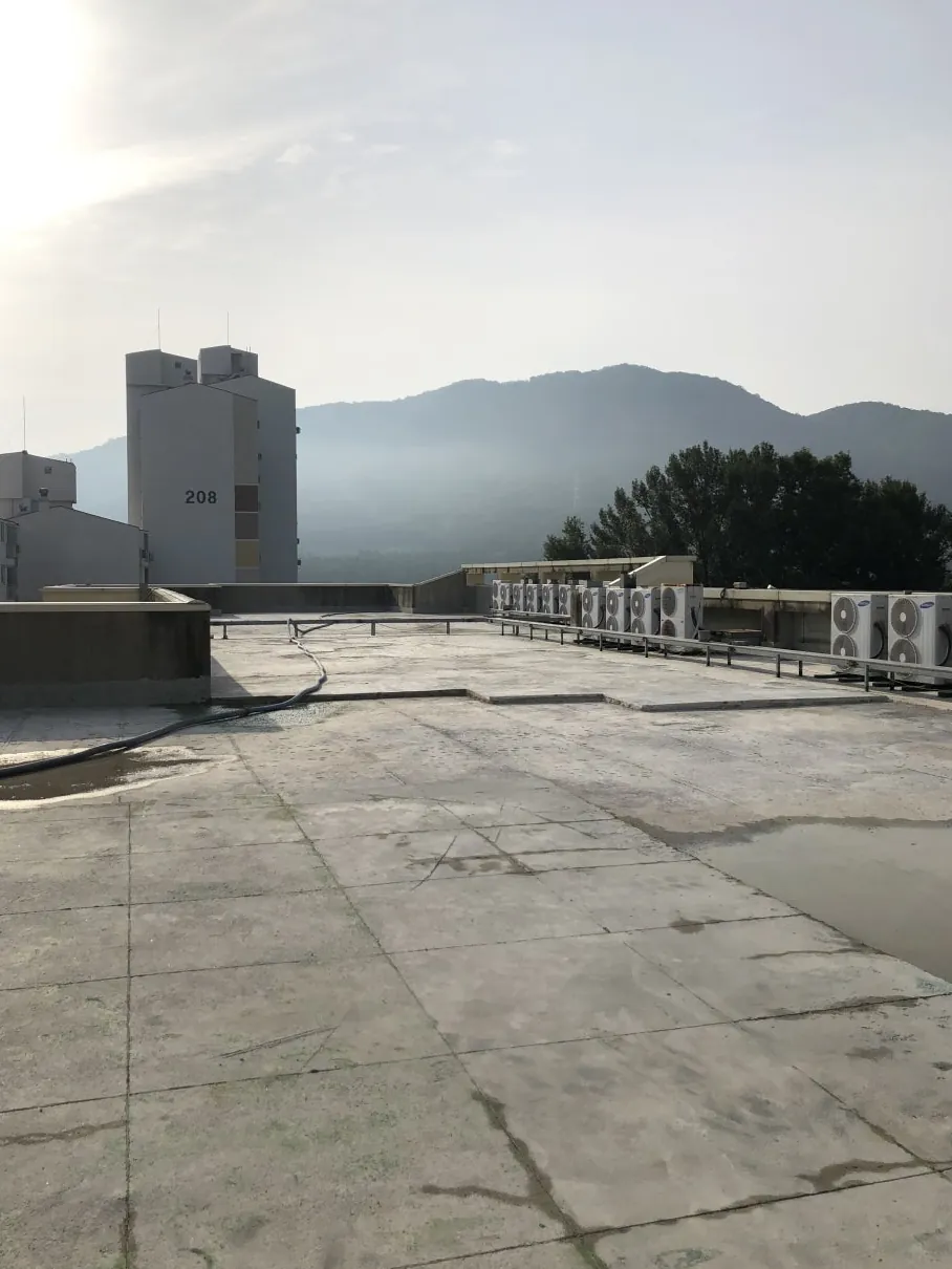경기 양주시 백석읍 미장·콘크리트 타설 전 기존 옥상 바닥