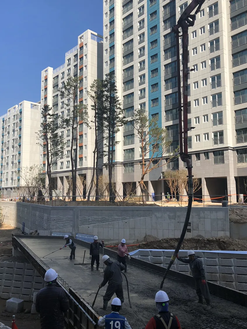 경기 의정부시 장암동 미장·콘크리트 상판 콘크리트 고르기